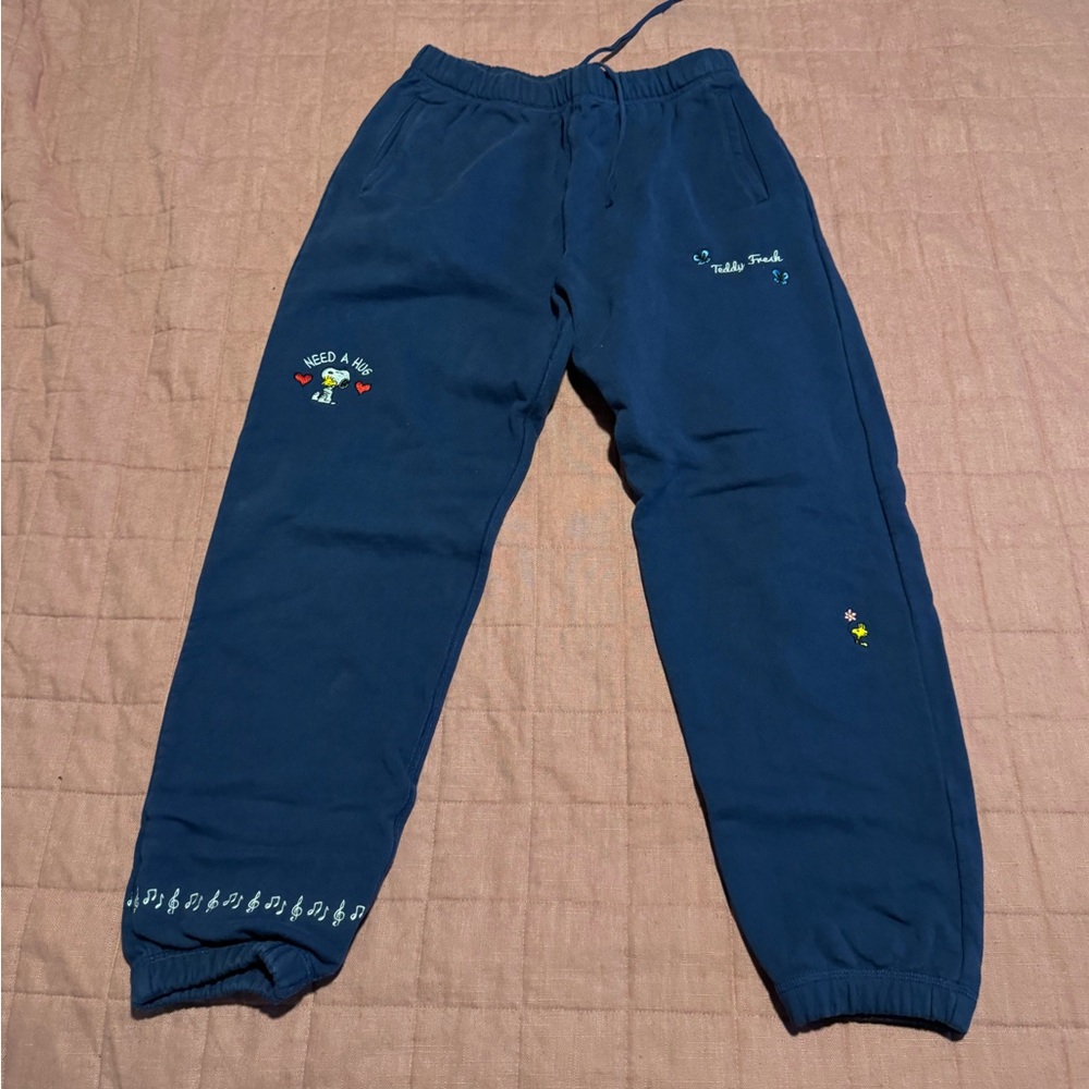Teddy Fresh x Peanuts sweatpants